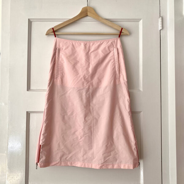 Prada Linea Rossa Sakura Technical Skirt