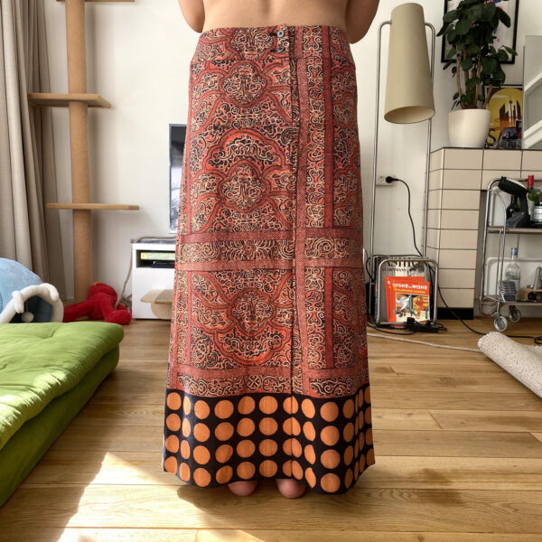 Issey Miyake SS’01 Batik Maxi Skirt