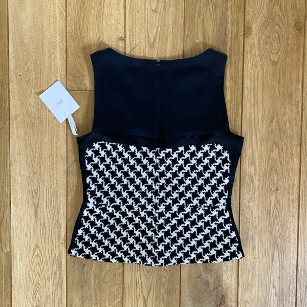 Dior F/W ’13 by Raf Simons Houndstooth Bustier