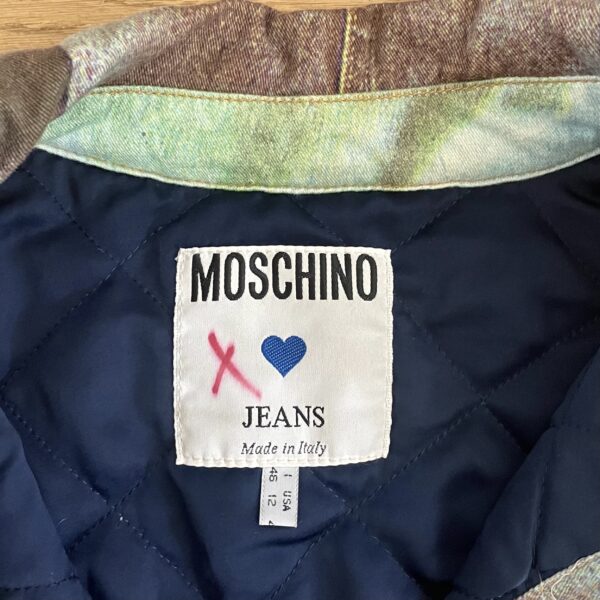 Moschino Jeans Early 90s “Basic Jeans” Quilted Jacket