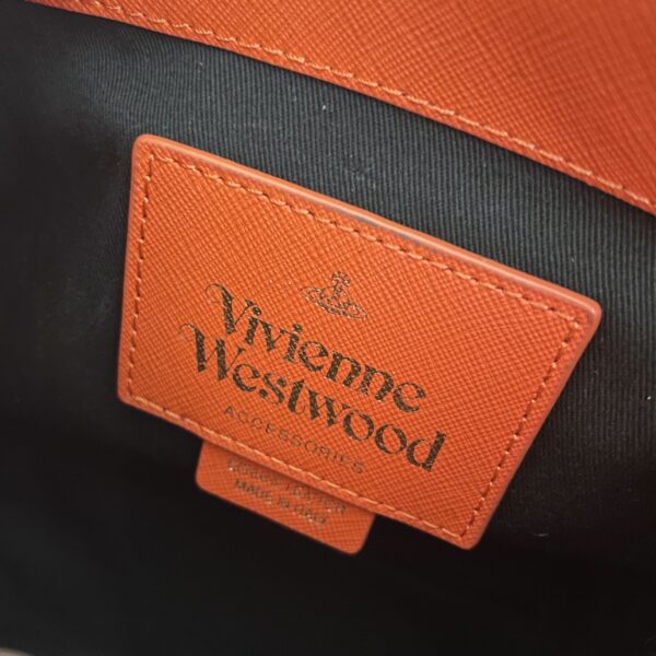 Vivienne Westwood Pimlico Tangerine Orange Bucket Shoulder Bag