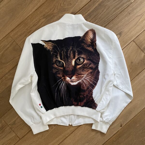 Moschino Jeans 90s Cat Cut Bomber